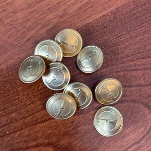 Gucci vintage buttons. Set of 8